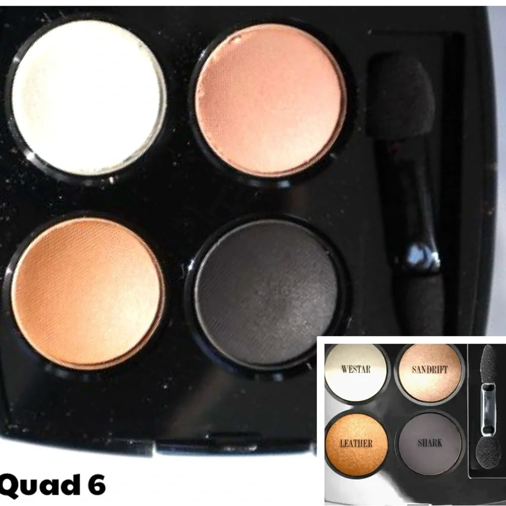 Monograph Collection Powder Eyeshadow Quads Portfolio NWT
